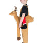 Kids Ride On Reindeer Costume Side