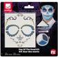 Smiffys Make-Up FX, Day Of The Dead  Kit, Aqua
