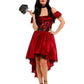 Day Of The Dead Devil Costume, Womens
