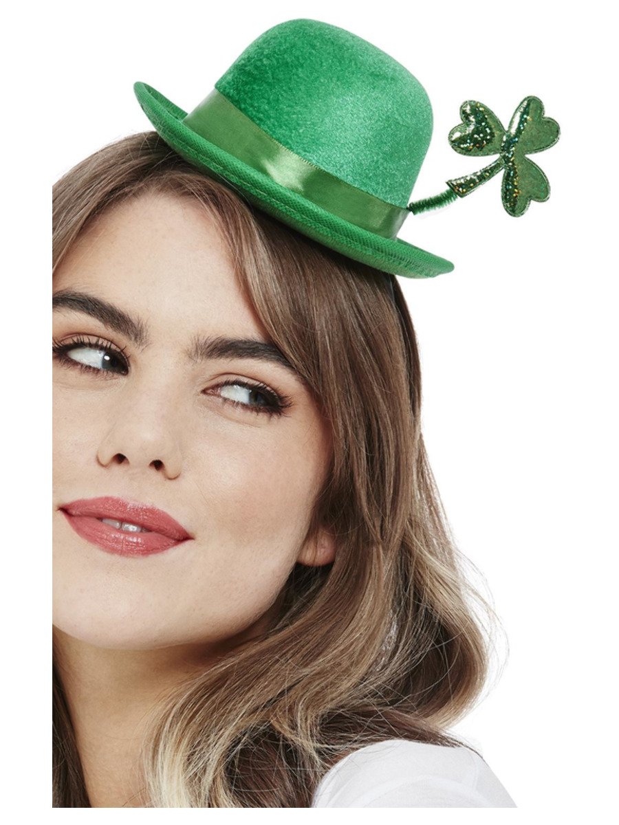Deluxe Paddy's Day Mini Bowler Hat