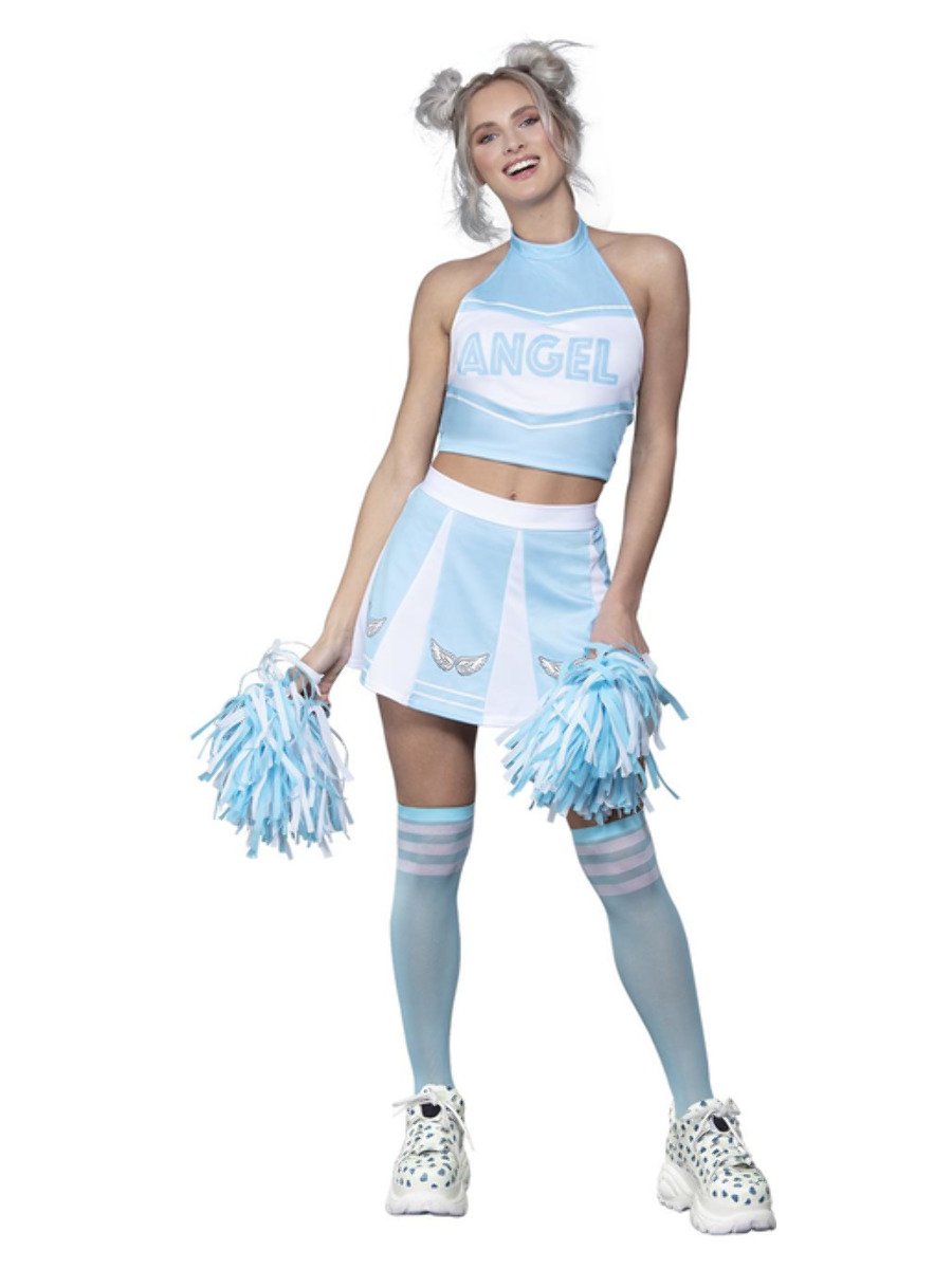 Light blue shop cheerleading skirt