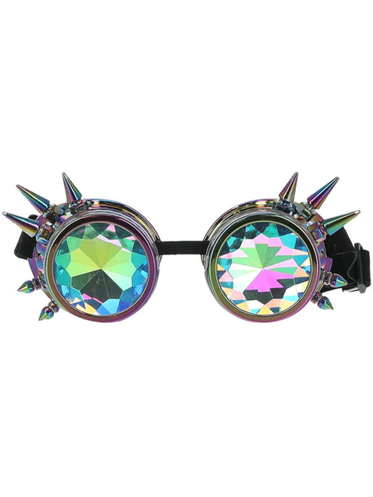 Fever Studded Rainbow Festival Goggles