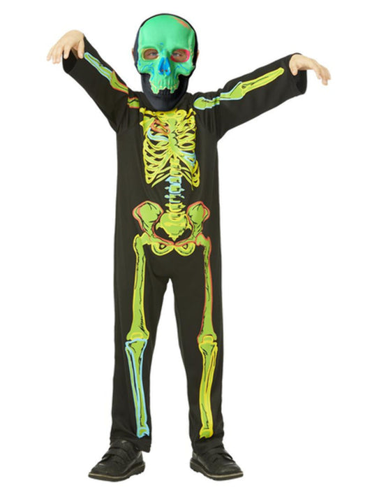 Neon Skeleton Glow in the Dark Costume