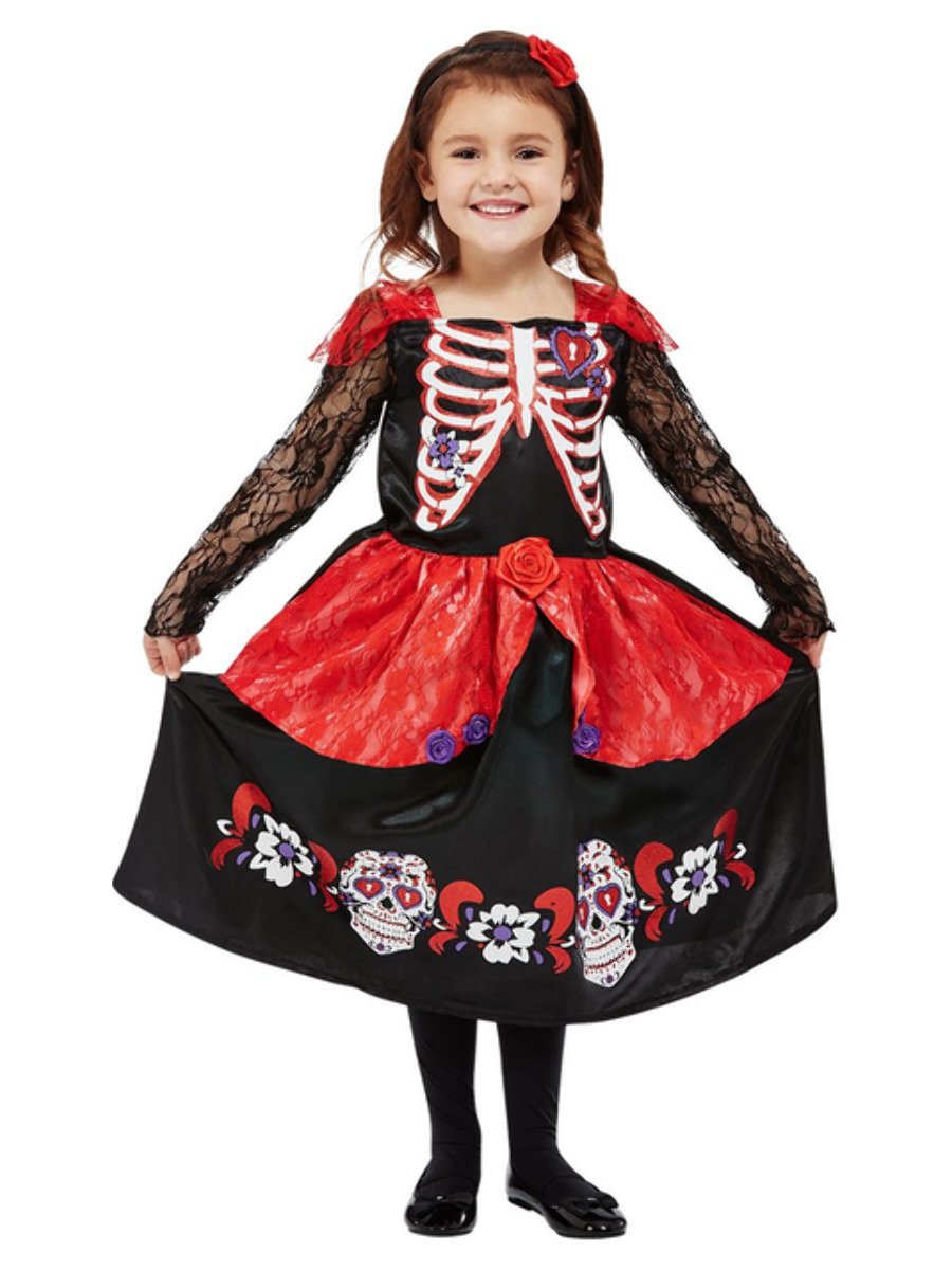 Toddler Day of the Dead Costume Alt1
