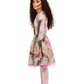 Girls Voodoo Doll Costume Alt1