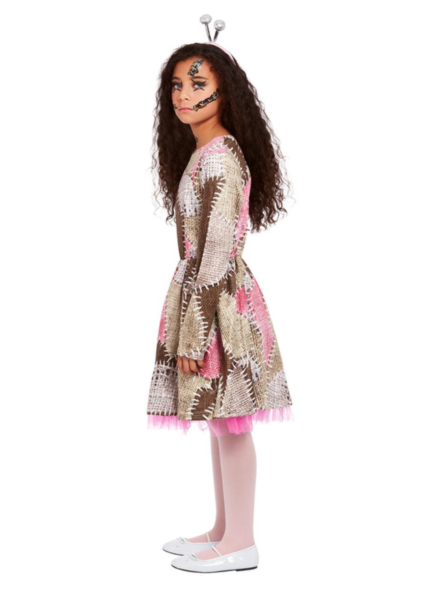 Girls Voodoo Doll Costume Alt1