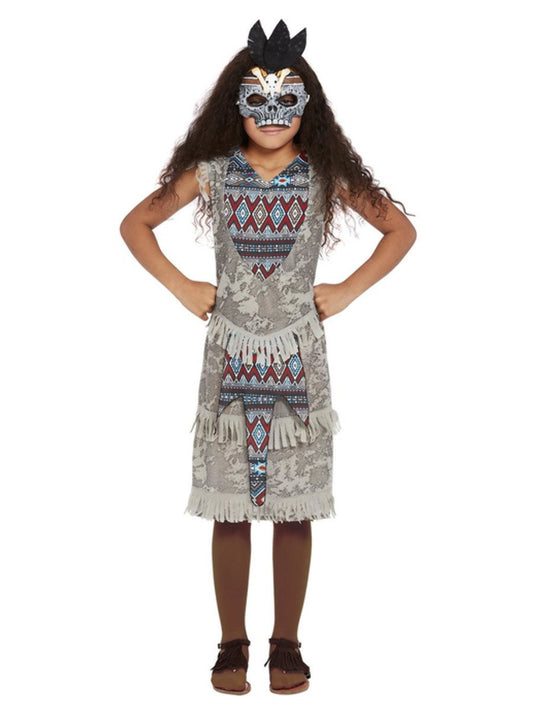 Girls Dark Spirit Warrior Costume