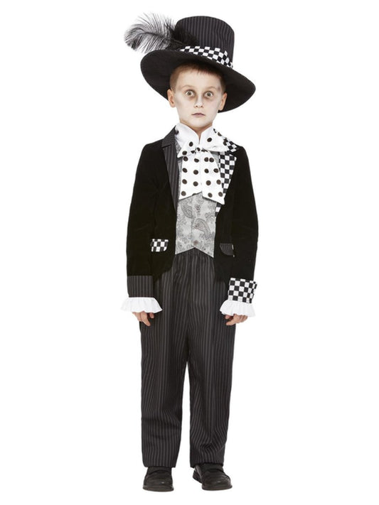Dark Mad Hatter Family Costume Halloween Alice In Wonderland Fancy