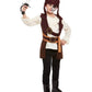 Boys Dark Spirit Pirate Costume Alt1