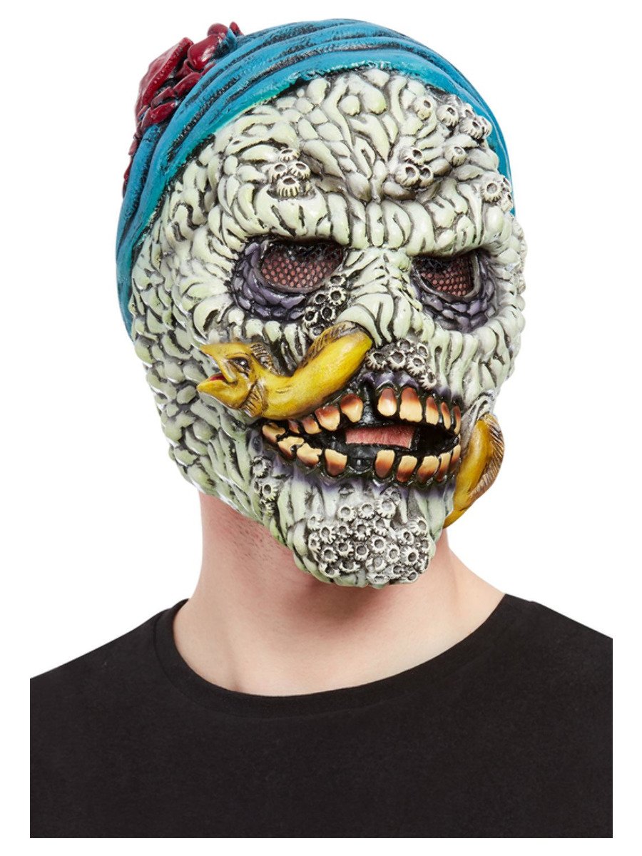 Barnacle Skull Pirate Overhead Mask