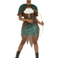 Deluxe Forest Archer Costume, Green