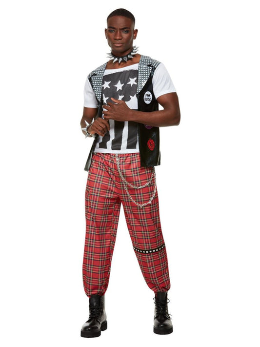 Mens 90s Punk Rocker Costume