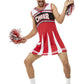 Give Me A...Cheerleader Costume, White & Red