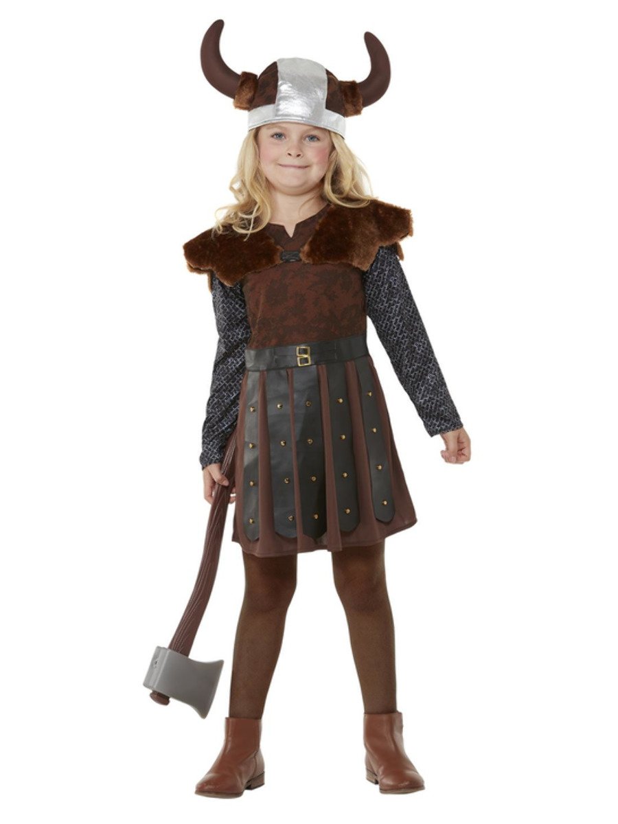 Viking Costume, Girls Alt1