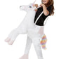 Kids Ride-In Unicorn Costume Alt1