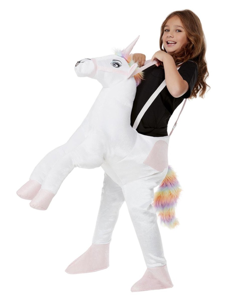 Kids Ride-In Unicorn Costume Alt1