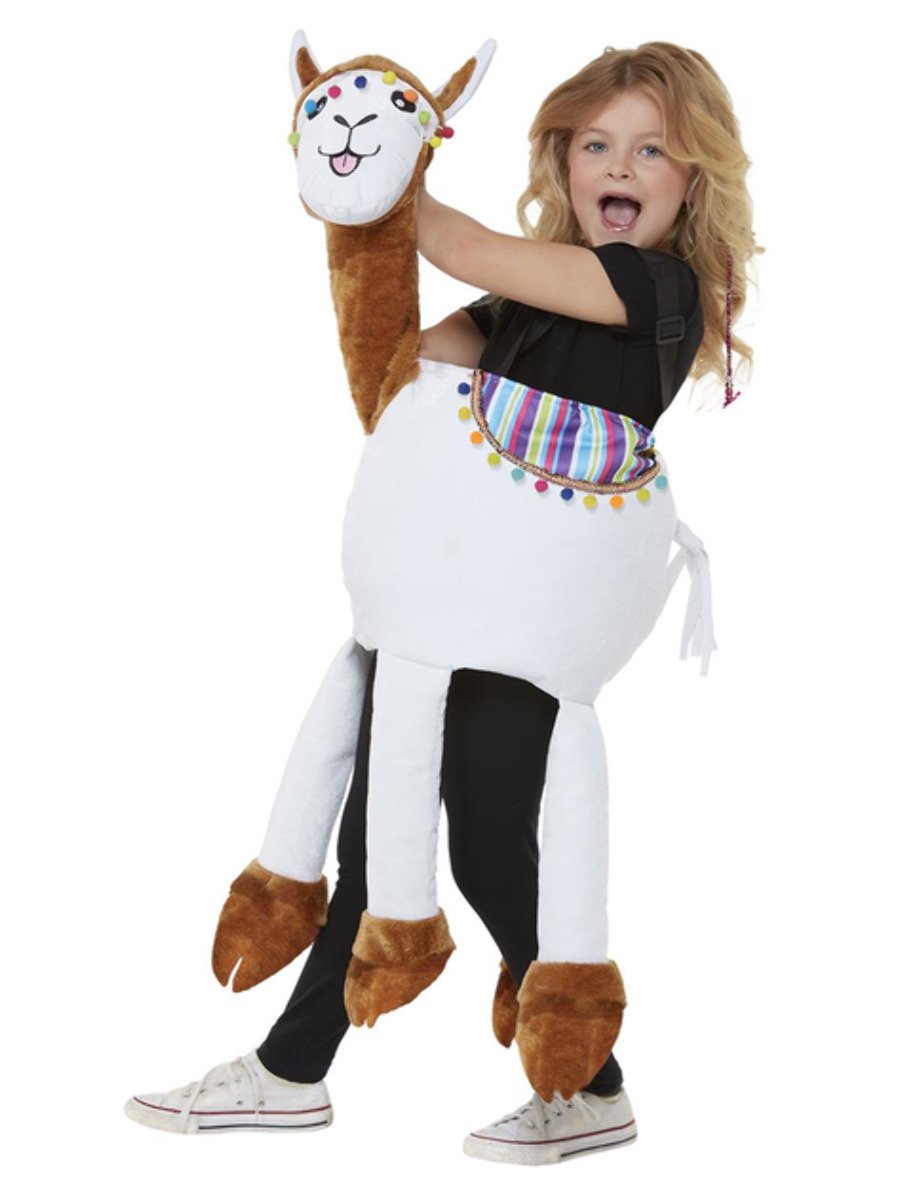 Kids Ride-In Llama Costume Alt1