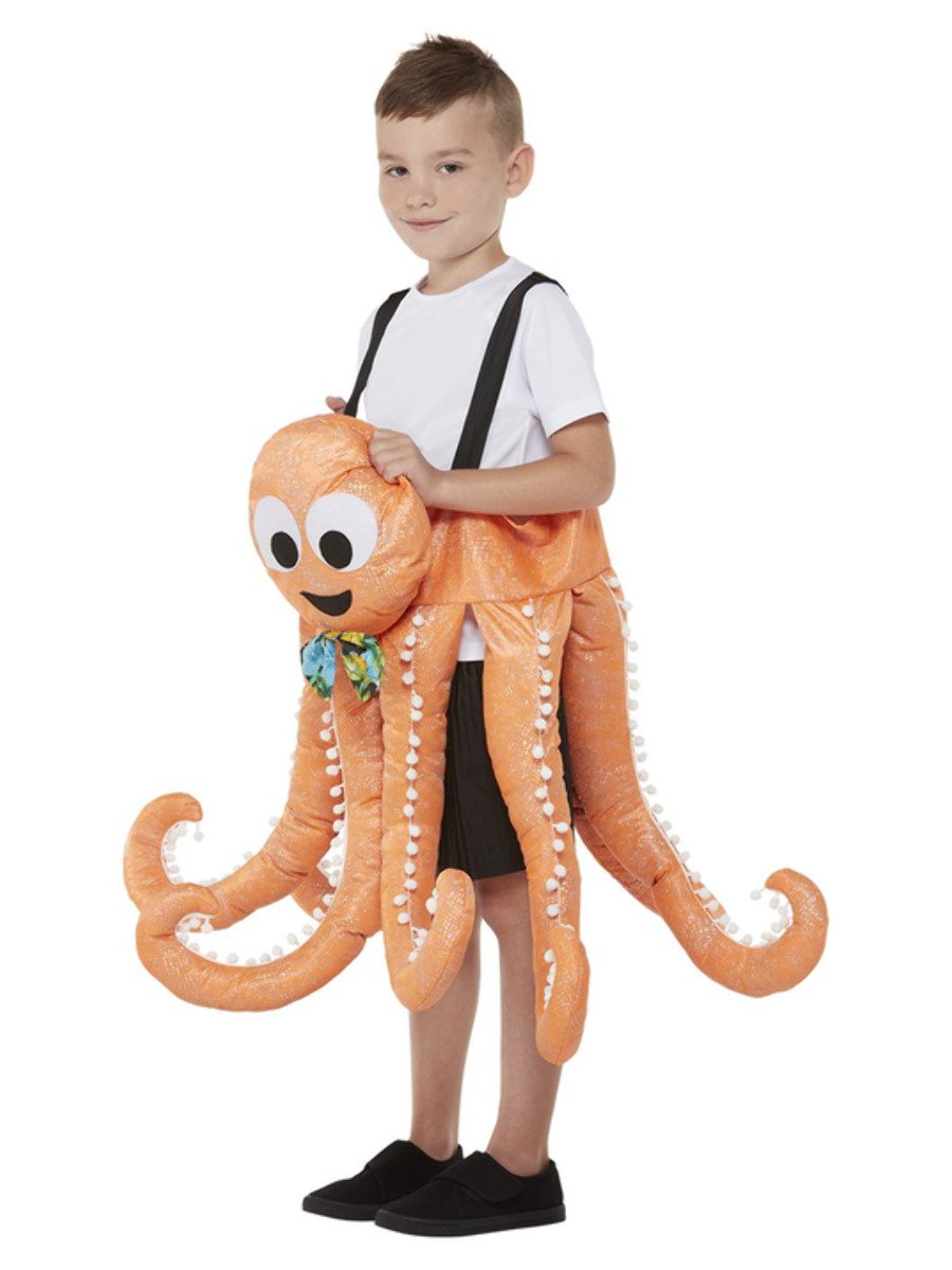 Kids Ride-In Octopus Costume Alt1