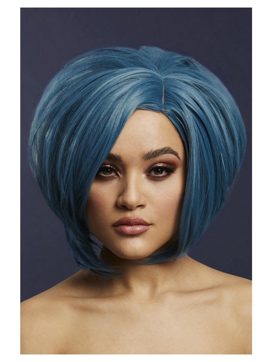 Fever Savanna Wig, Petrol Blue