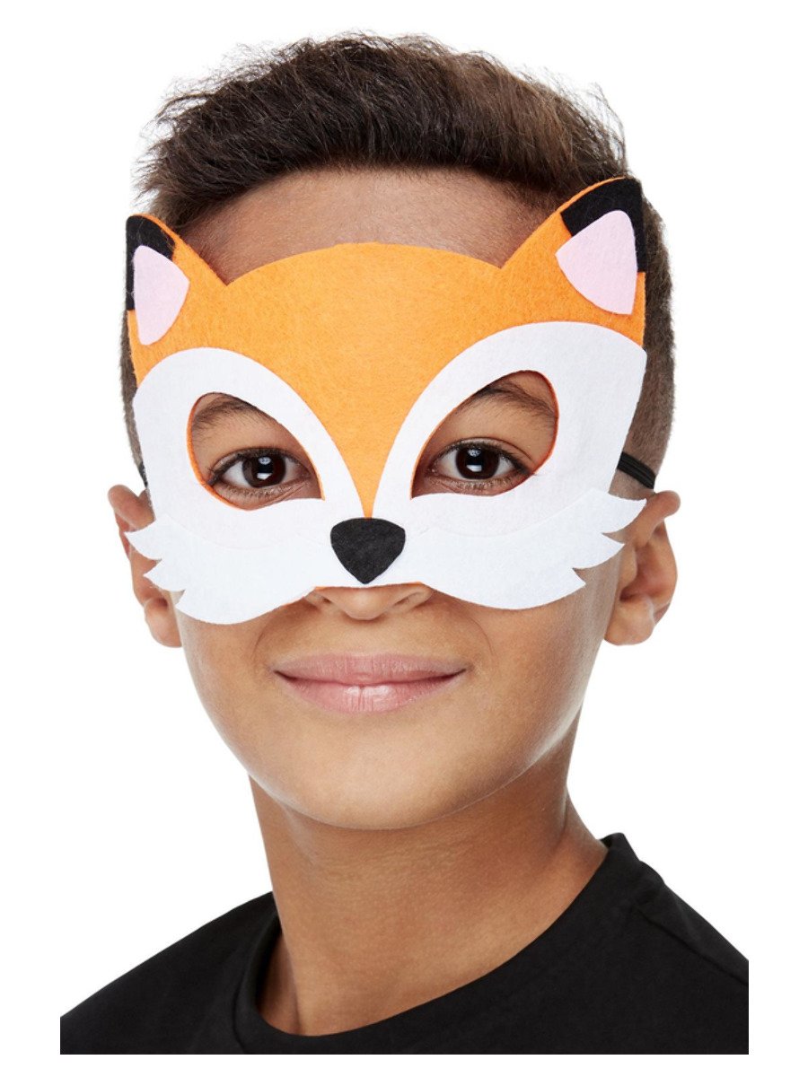 Kids Fox Felt Mask