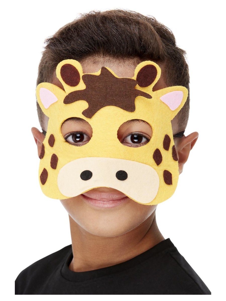 Kids Giraffe Felt Mask