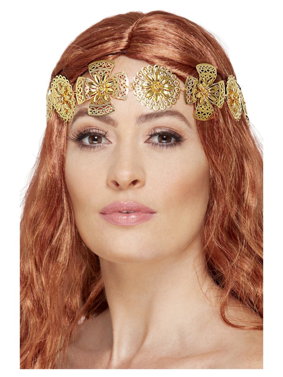 Medieval Headband, Gold