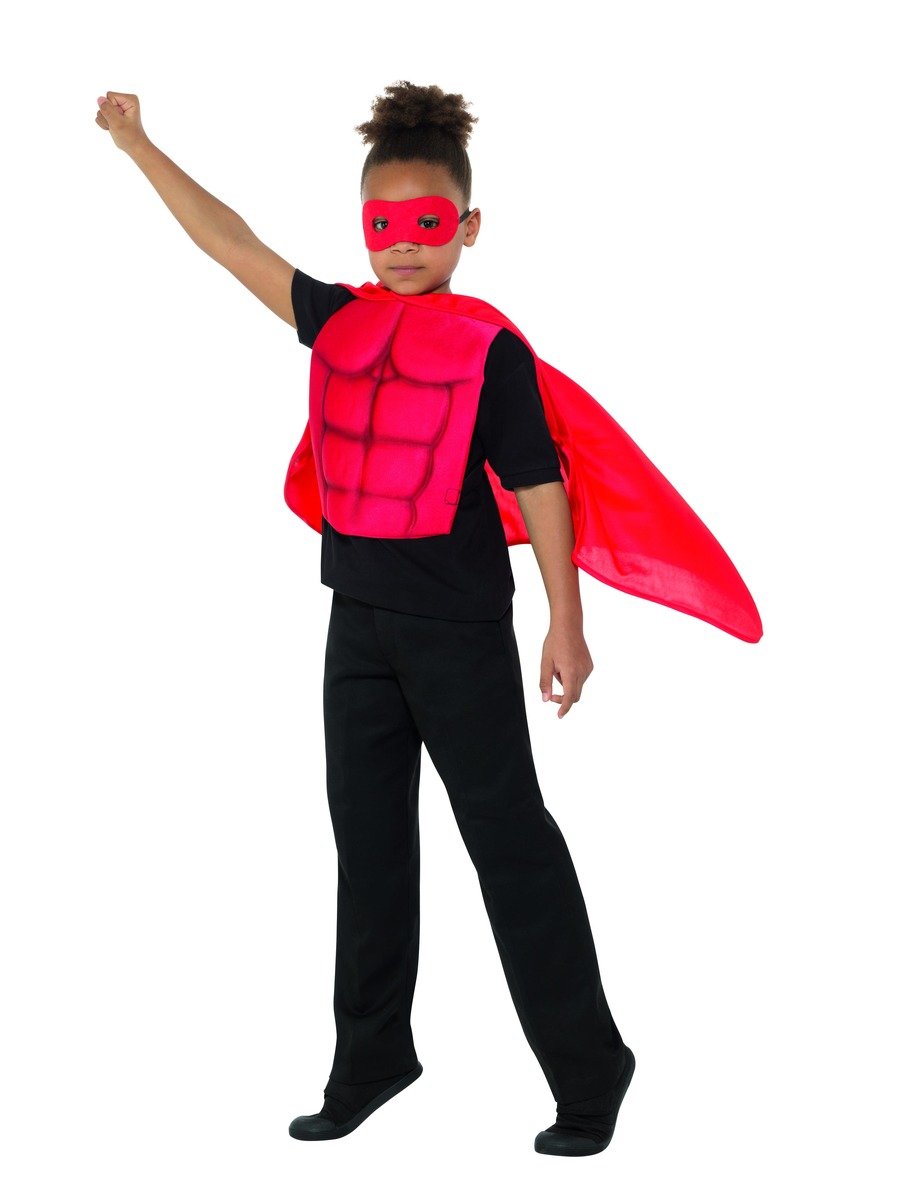 Kids Superhero Kit, Red