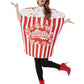 Popcorn Costume, Red & White Alternate