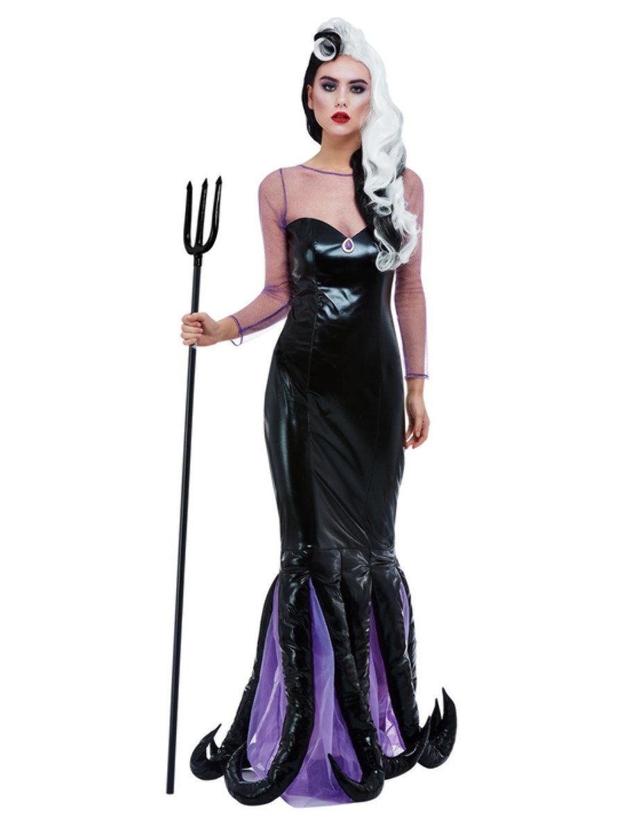 Evil Sea Witch Costume, Black Alternate