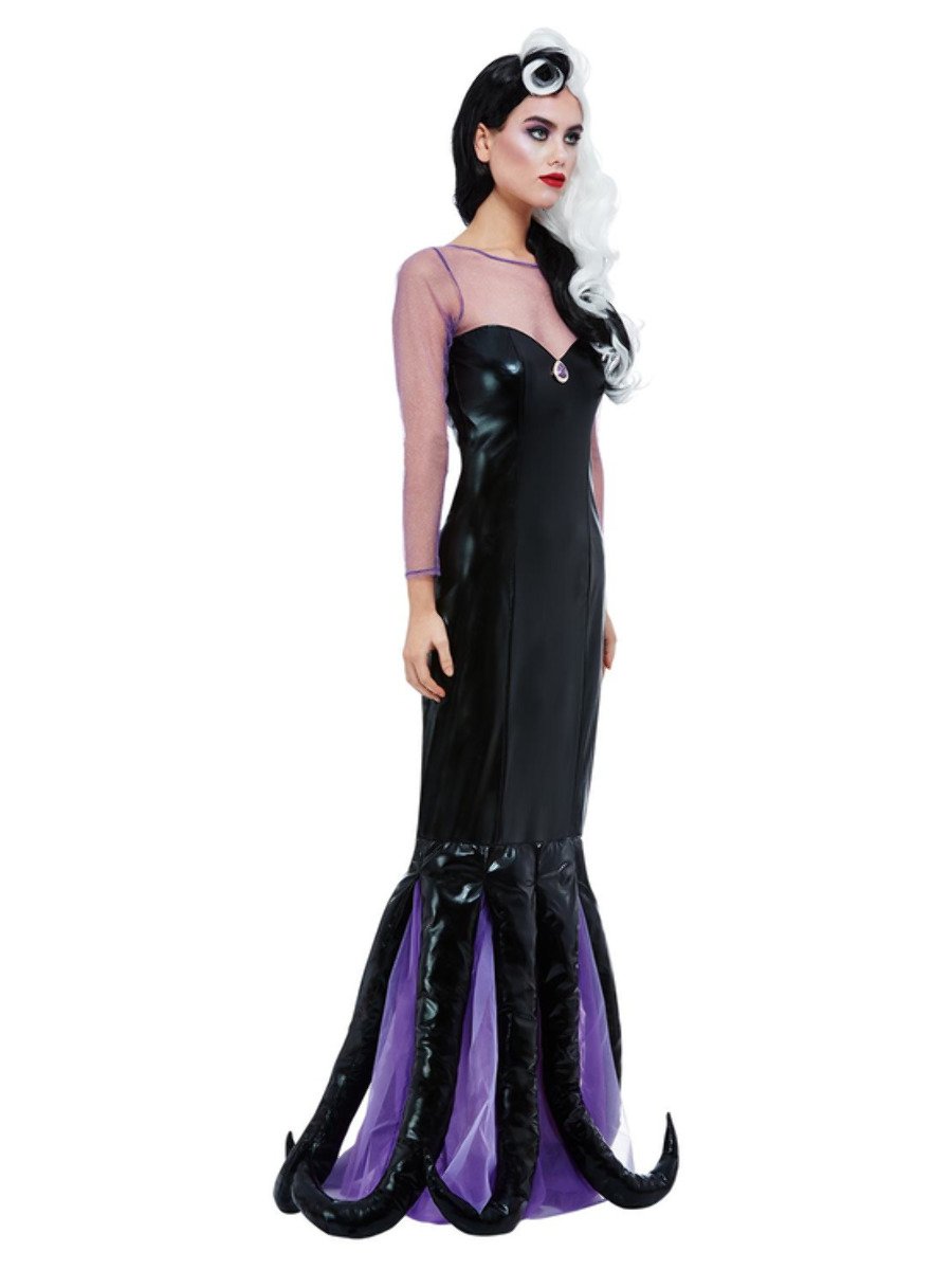 Evil Sea Witch Costume, Black Side