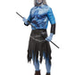 Winter Warrior Zombie Costume, Blue Alternate