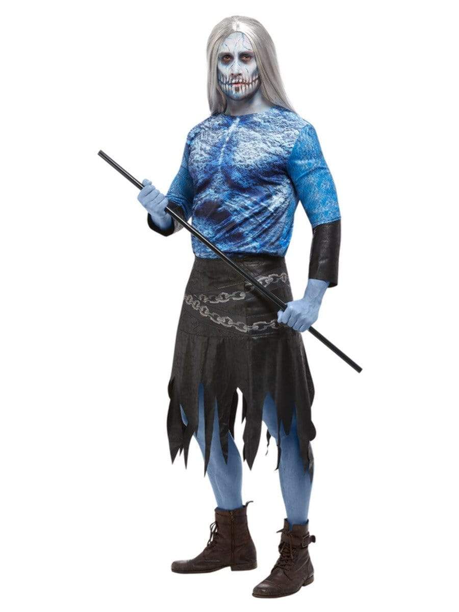 Winter Warrior Zombie Costume, Blue Alternate