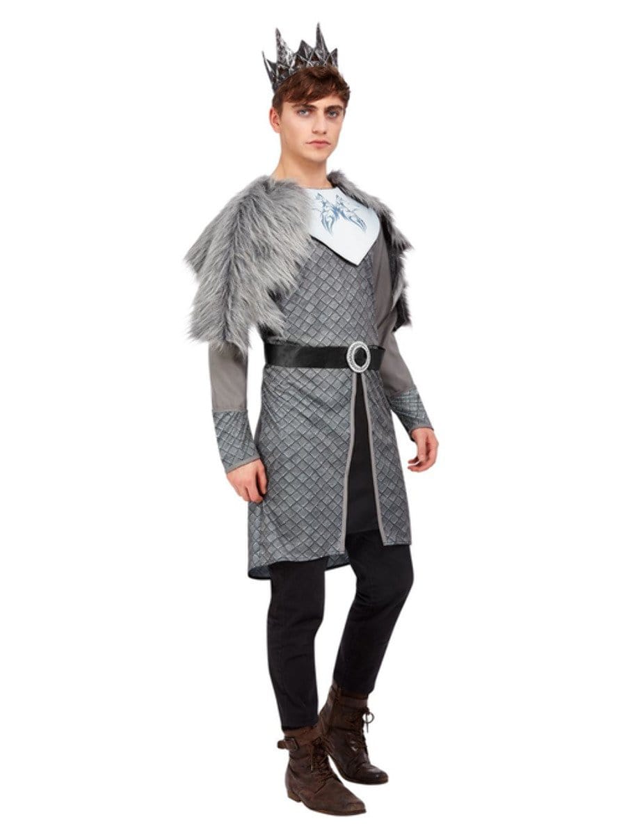 Winter Warrior King Costume, Grey Alternate