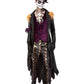 Deluxe Voodoo Witch Doctor Costume, Black & Purple Alternate