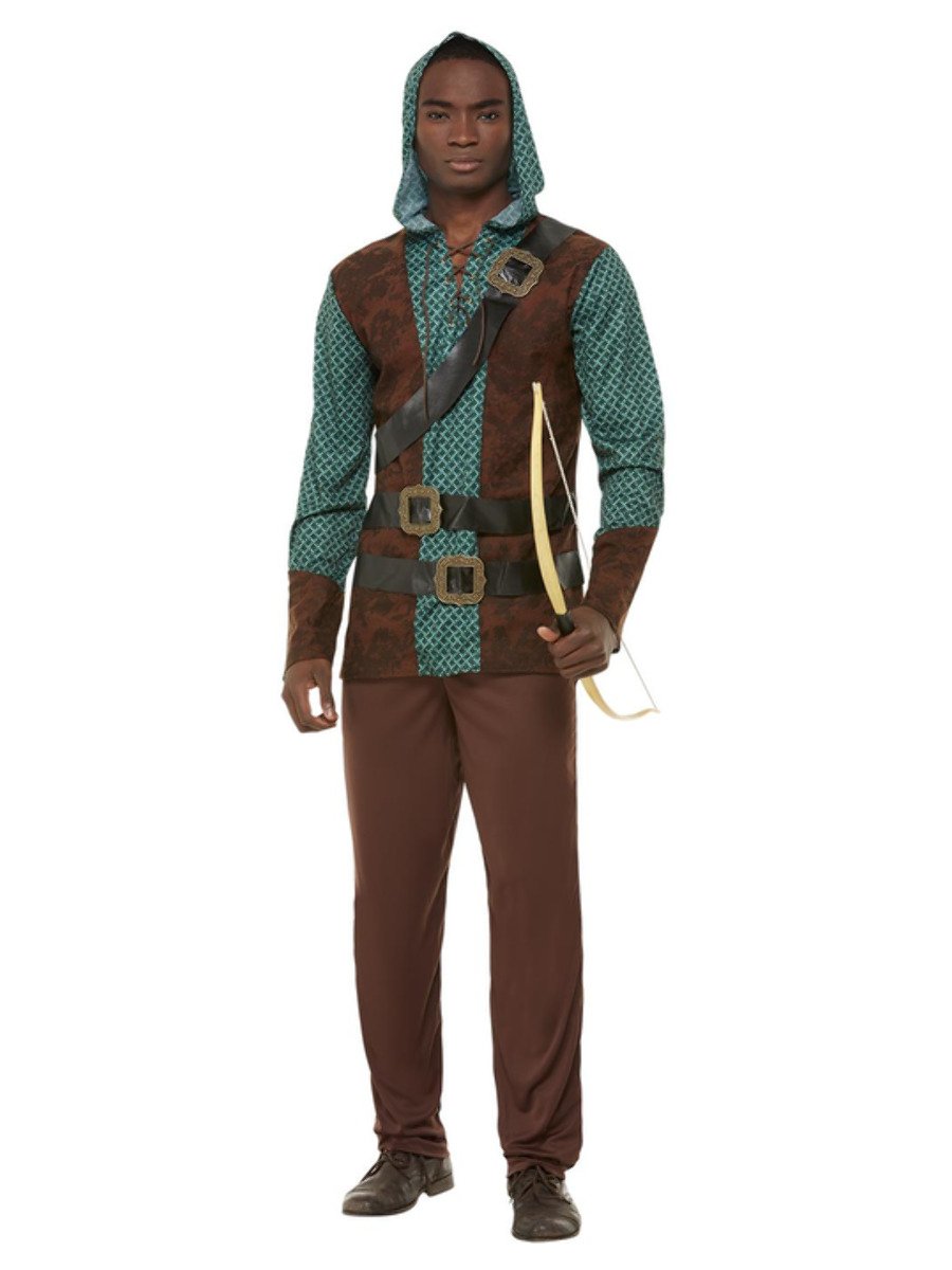 Deluxe Forest Archer Costume, Green Alternate