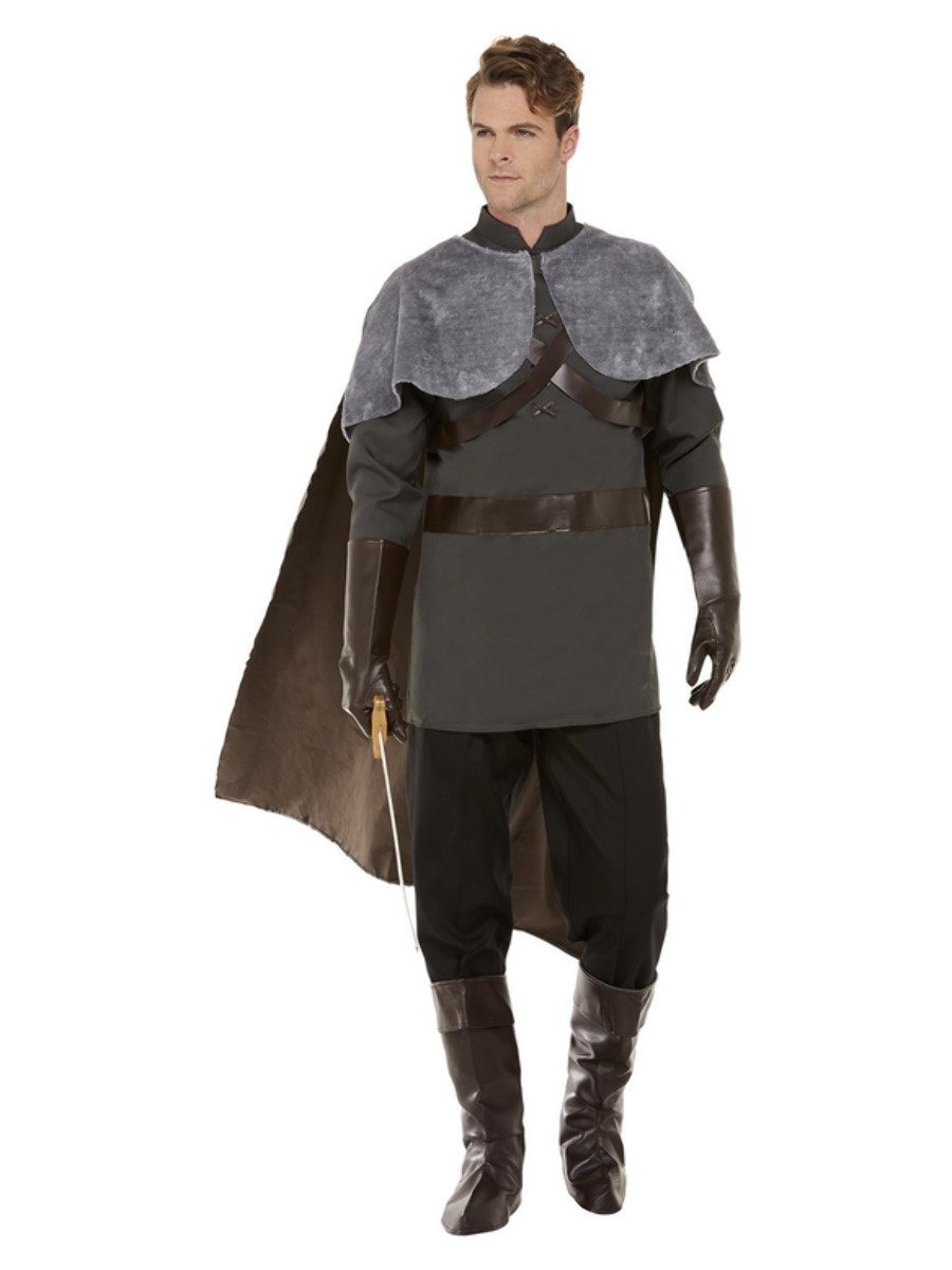 Deluxe Medieval Lord Costume, Grey Alternate