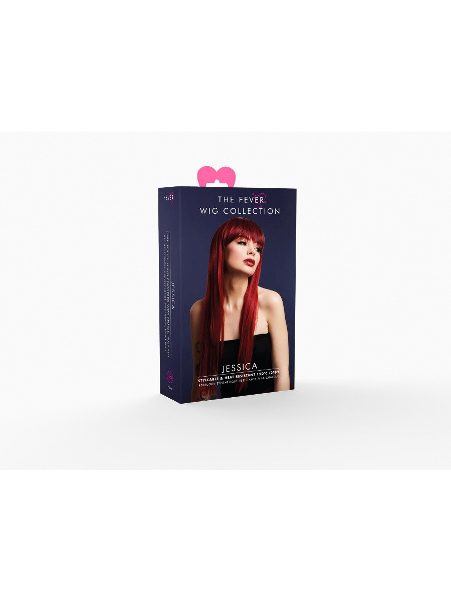 Fever Jessica Wig, Ruby Red Package