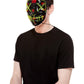 Light Up Neon Green Stitch Face Mask Alternative Image