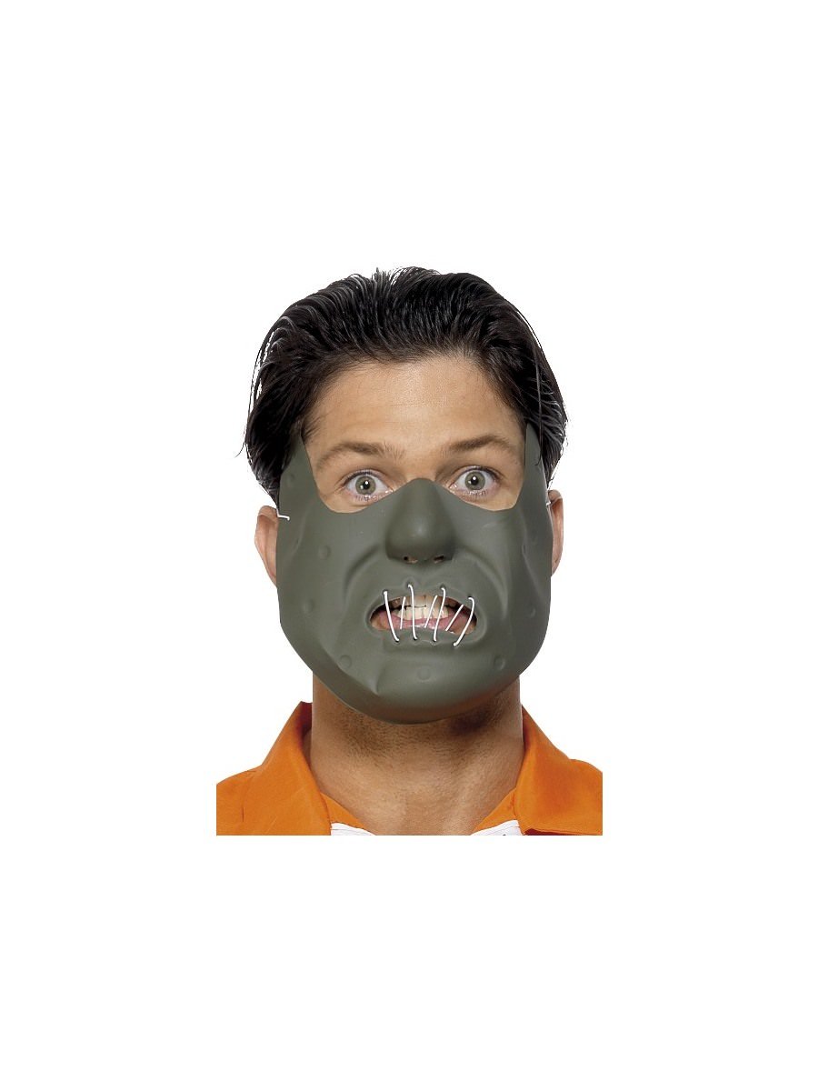 Adult PVC Restraint Horror Mask Alternative View 1.jpg