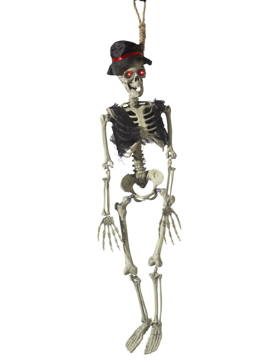 Animated Hanging Groom Skeleton Decoration