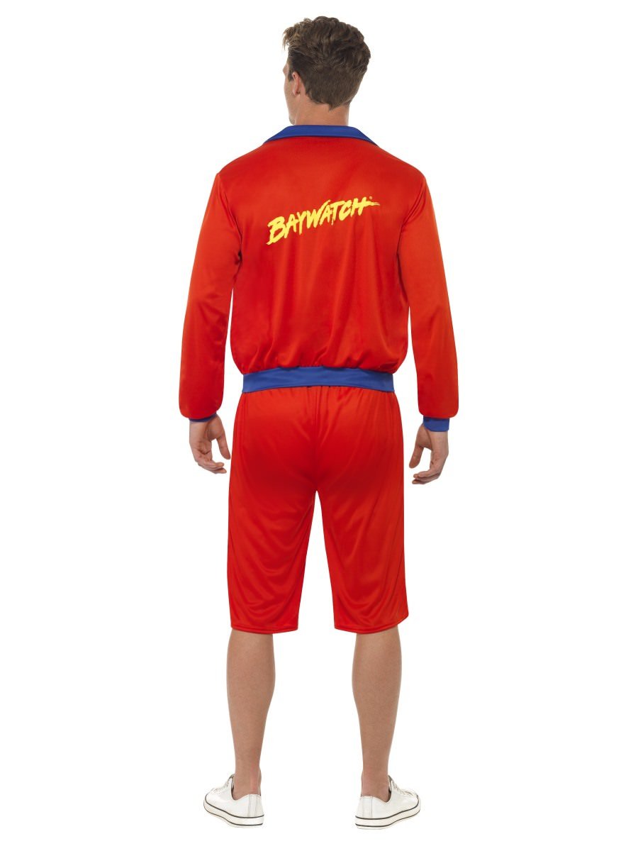Baywatch Beach Men's Lifeguard Costume Alternative View 2.jpg
