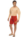 Baywatch Lifeguard Costume with Muscle Vest