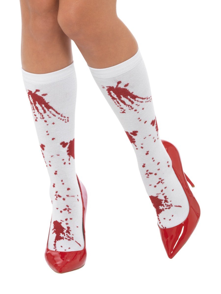 Blood Splatter Socks