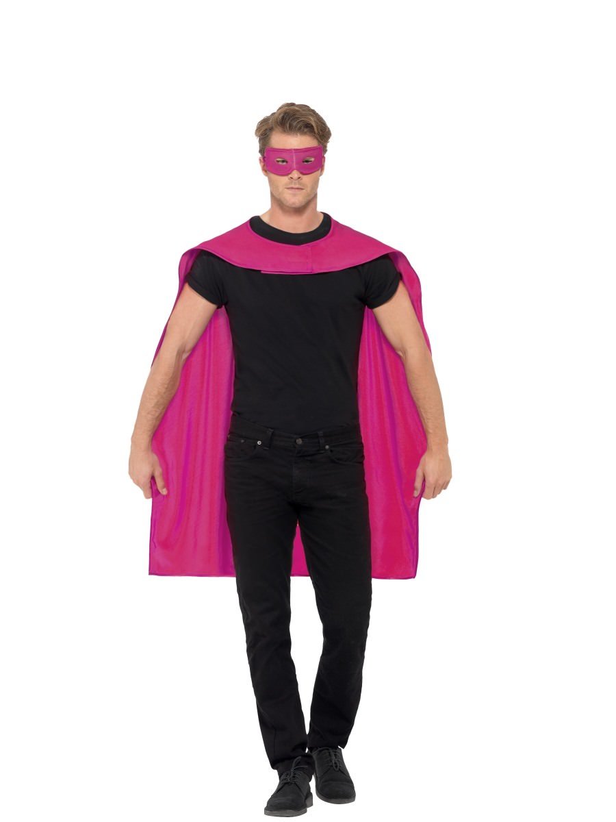 Cape, Pink, with Eyemask