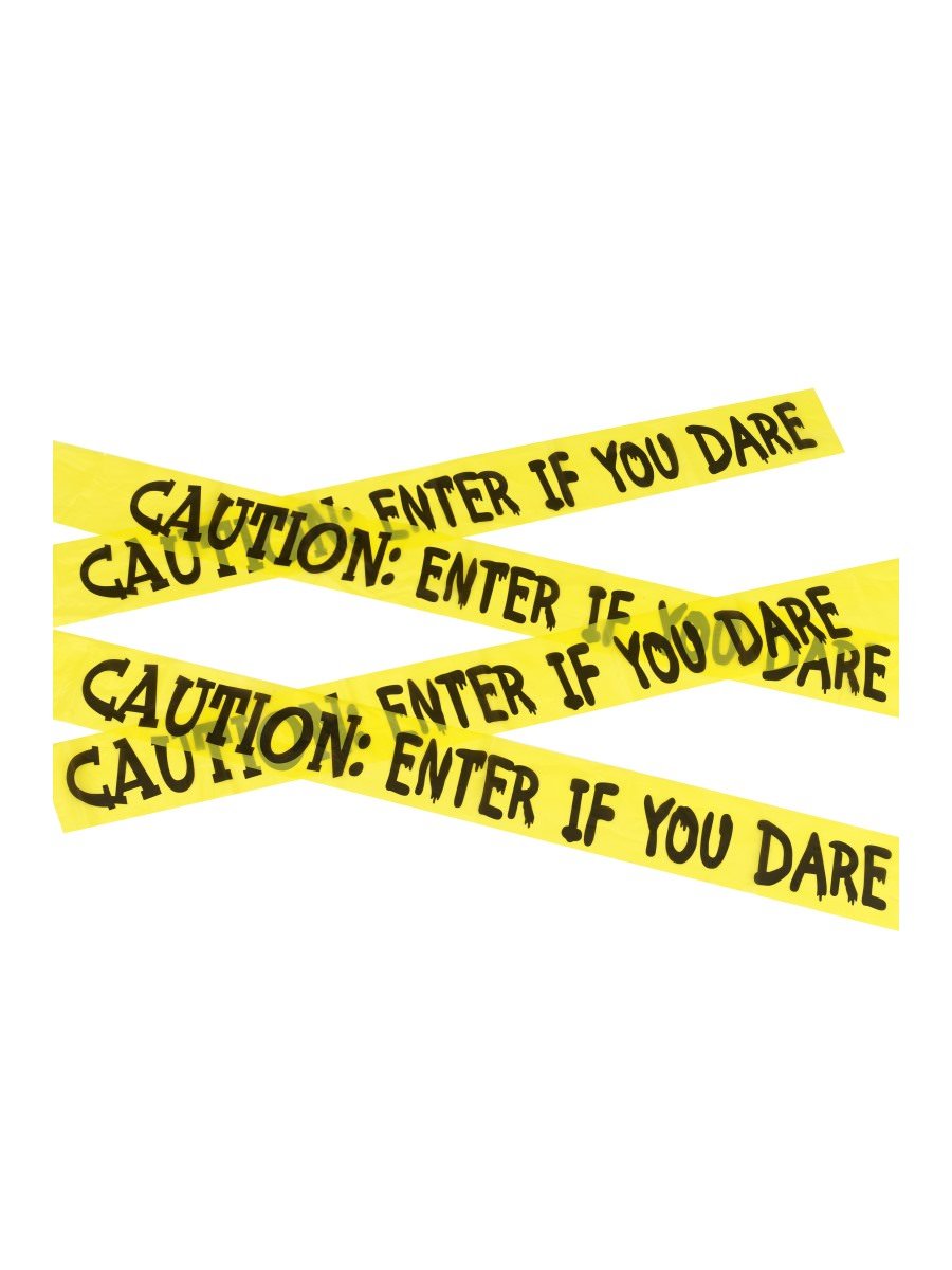 Caution Enter If You Dare Tape