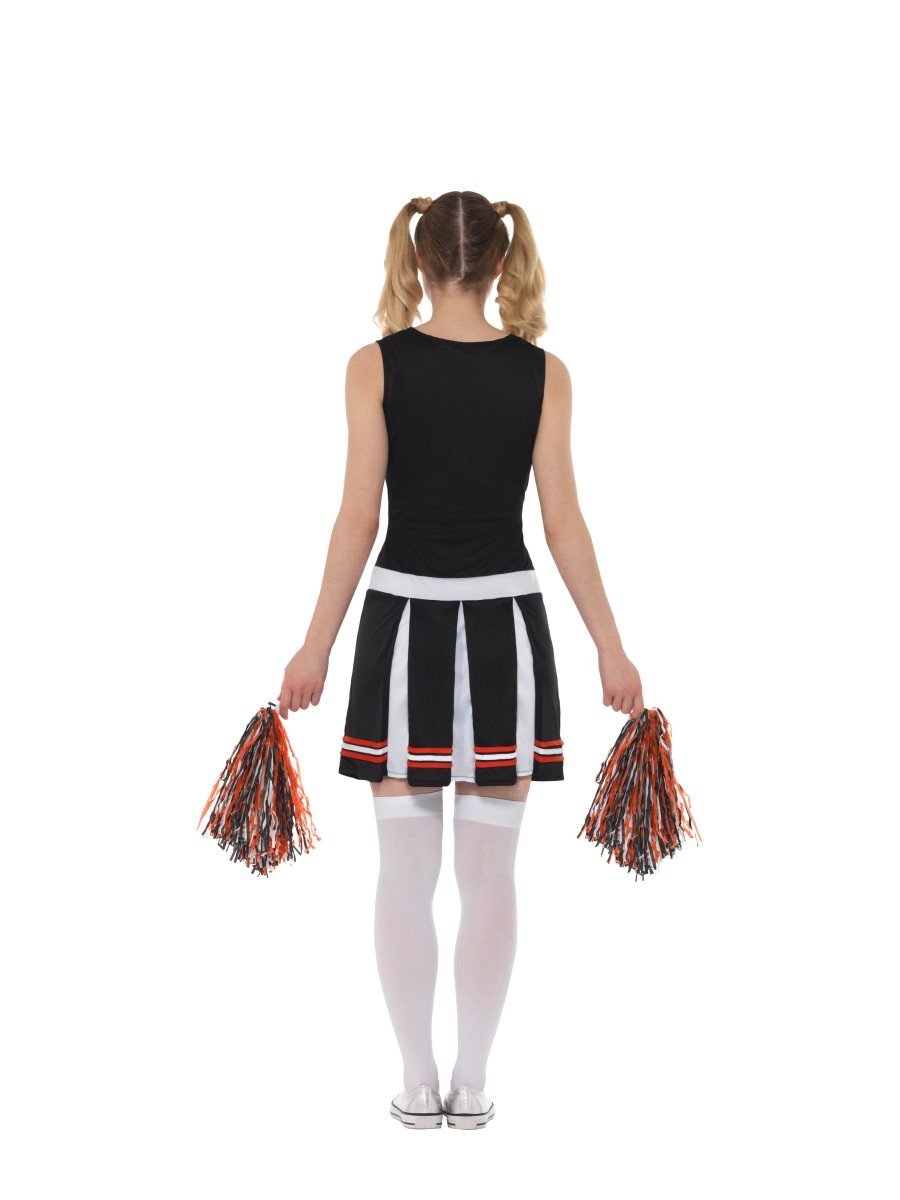 Cheerleader Costume, Black Alternative View 1.jpg