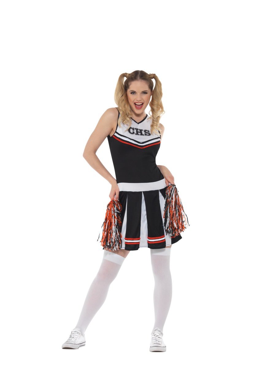 Cheerleader Costume, Black Alternative View 2.jpg