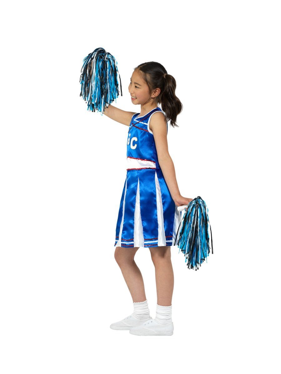 Cheerleader Costume, Child, Blue Alternative View 1.jpg