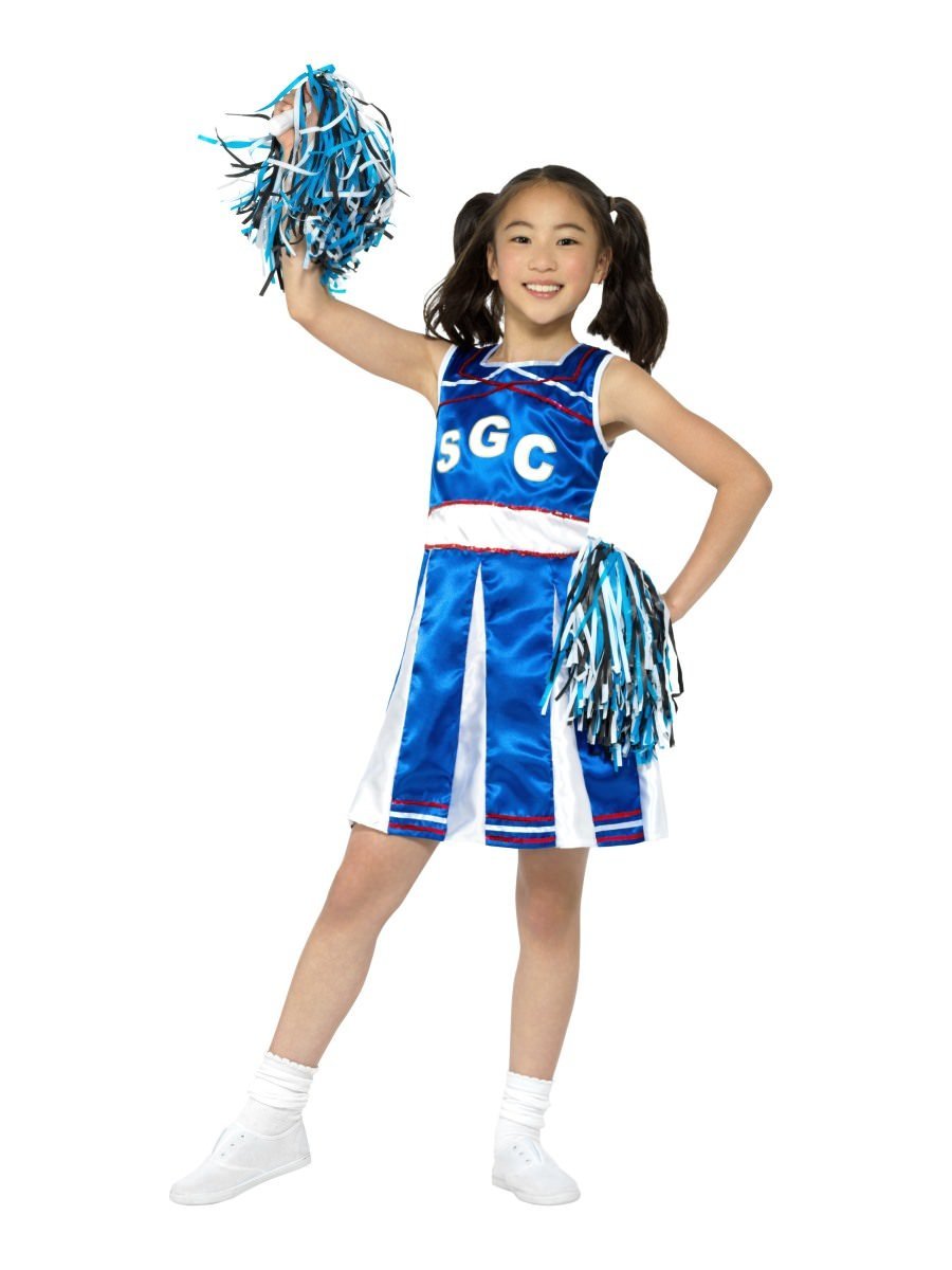 Cheerleader Costume, Child, Blue Alternative View 3.jpg