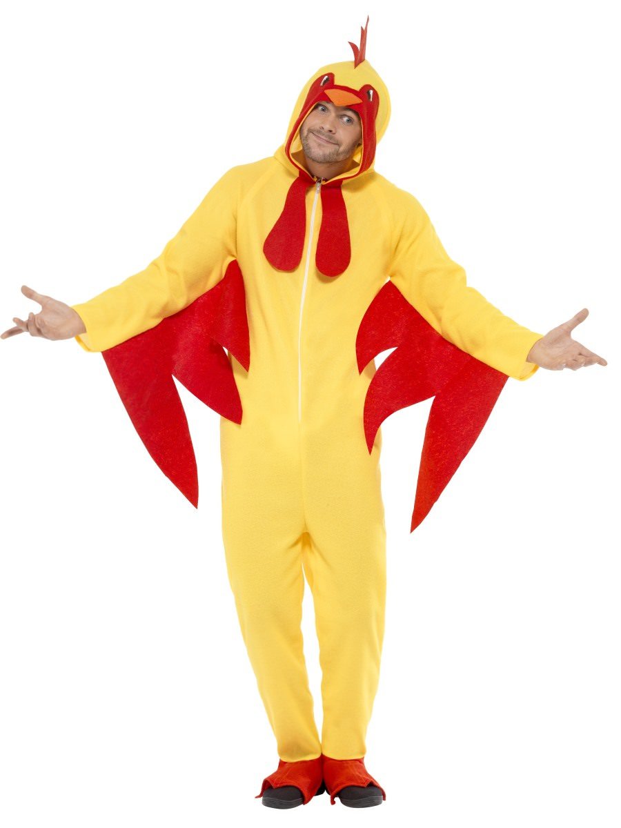 Chicken Costume, with Hooded All in One